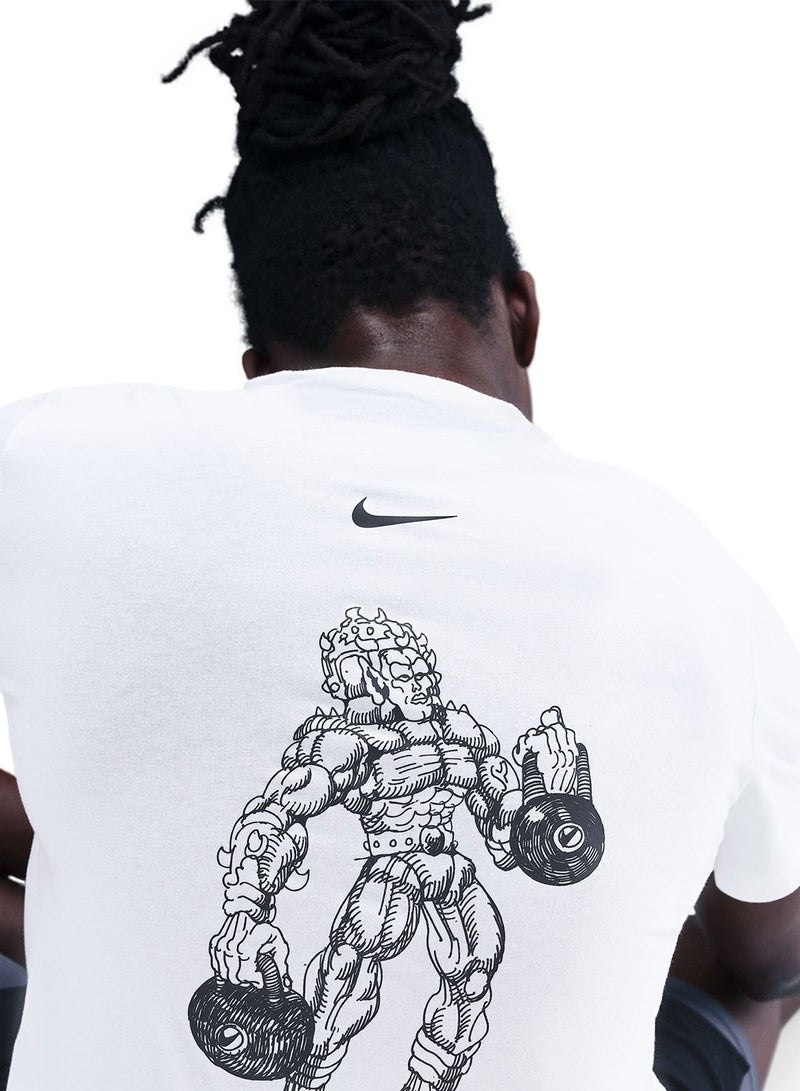 نايكي تيشيرت ليايكي فيتنس - Image 4